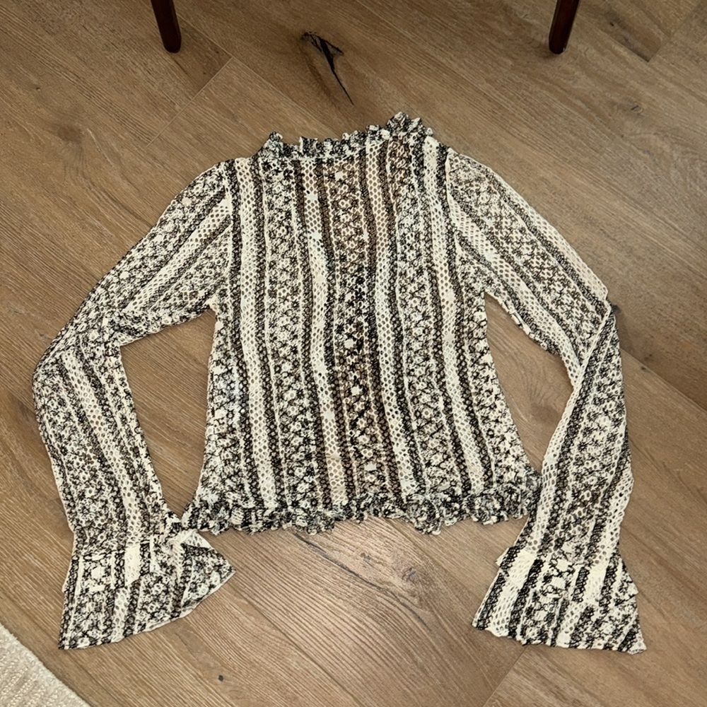 Zara Ruffled Cardigan - Picture 7 of 7